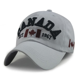 New Arrivals Cotton Gorras Canada Cap Flag Of Canada