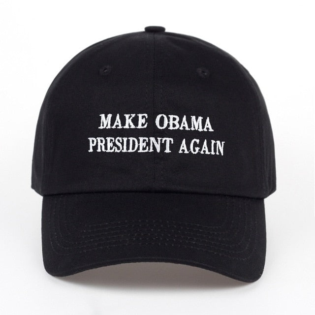 Make Obama President Again Dad Hat men women Cotton